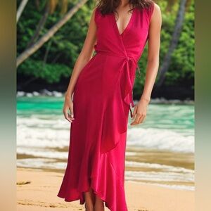 Yumi Kim VENICE MAXI WRAP DRESS size small